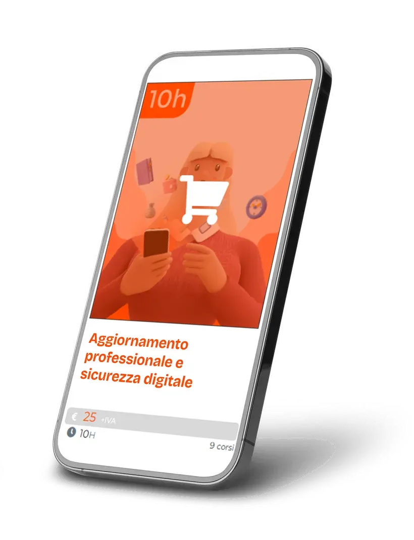 LearningEXPO su smartphone: scheda corso con prezzo, durata e carrello